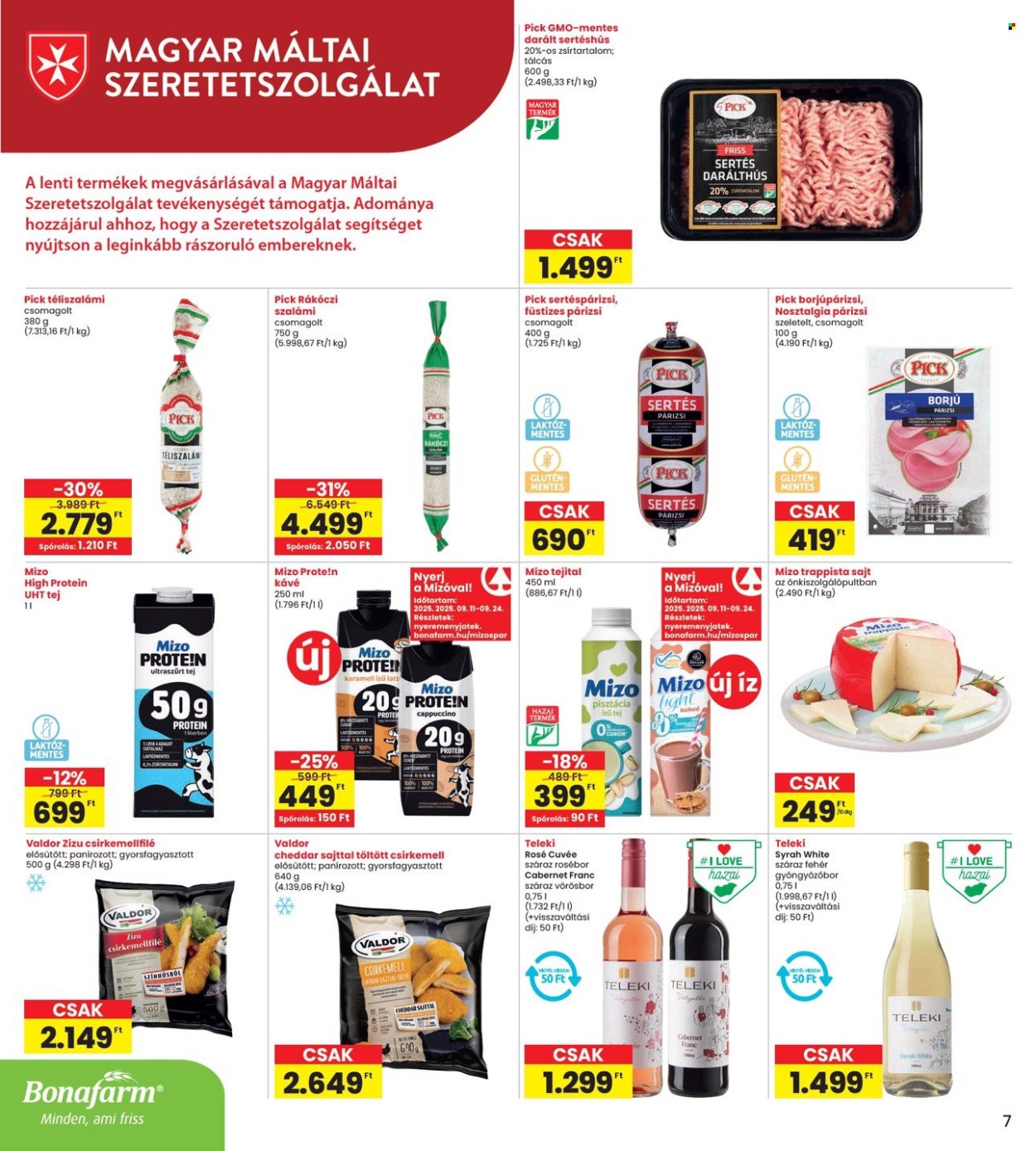 INTERSPAR akciós újságok - 2025.09.18 - 2025.09.24. Oldal 7