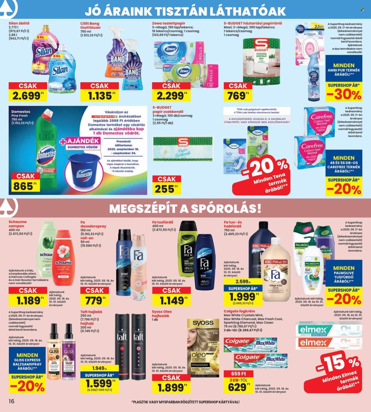 INTERSPAR akciós újságok - 2025.09.18 - 2025.09.24. Oldal 16