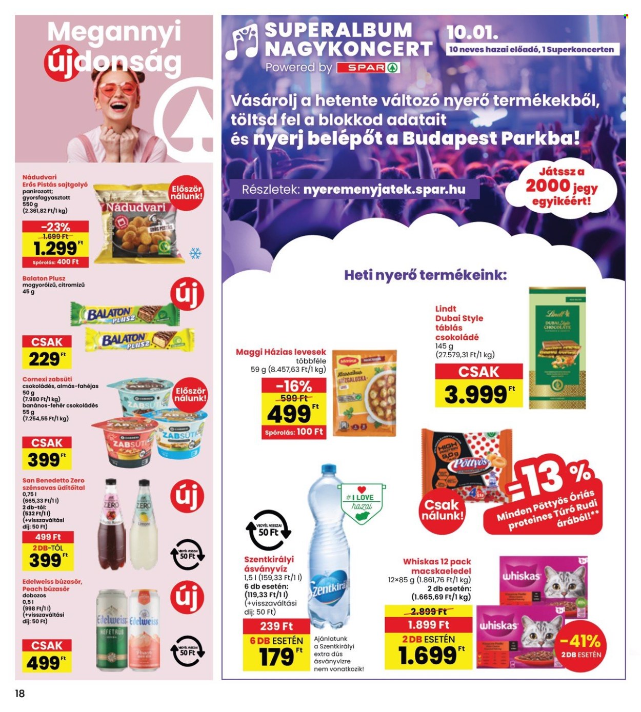 INTERSPAR akciós újságok - 2025.09.18 - 2025.09.24. Oldal 18