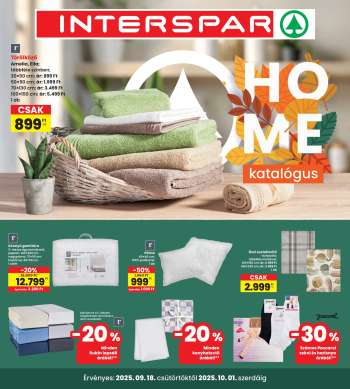 Újság INTERSPAR - 2025.09.18 - 2025.10.01.
