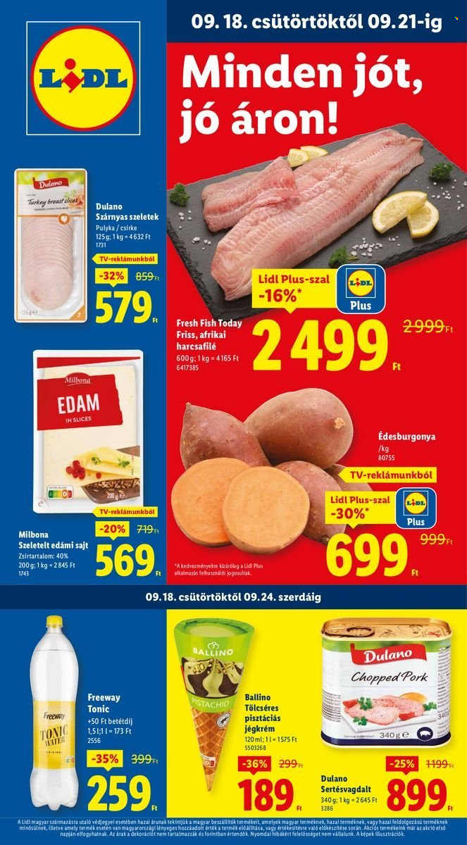 Lidl akciós újságok - 2025.09.18 - 2025.09.24. Oldal 1