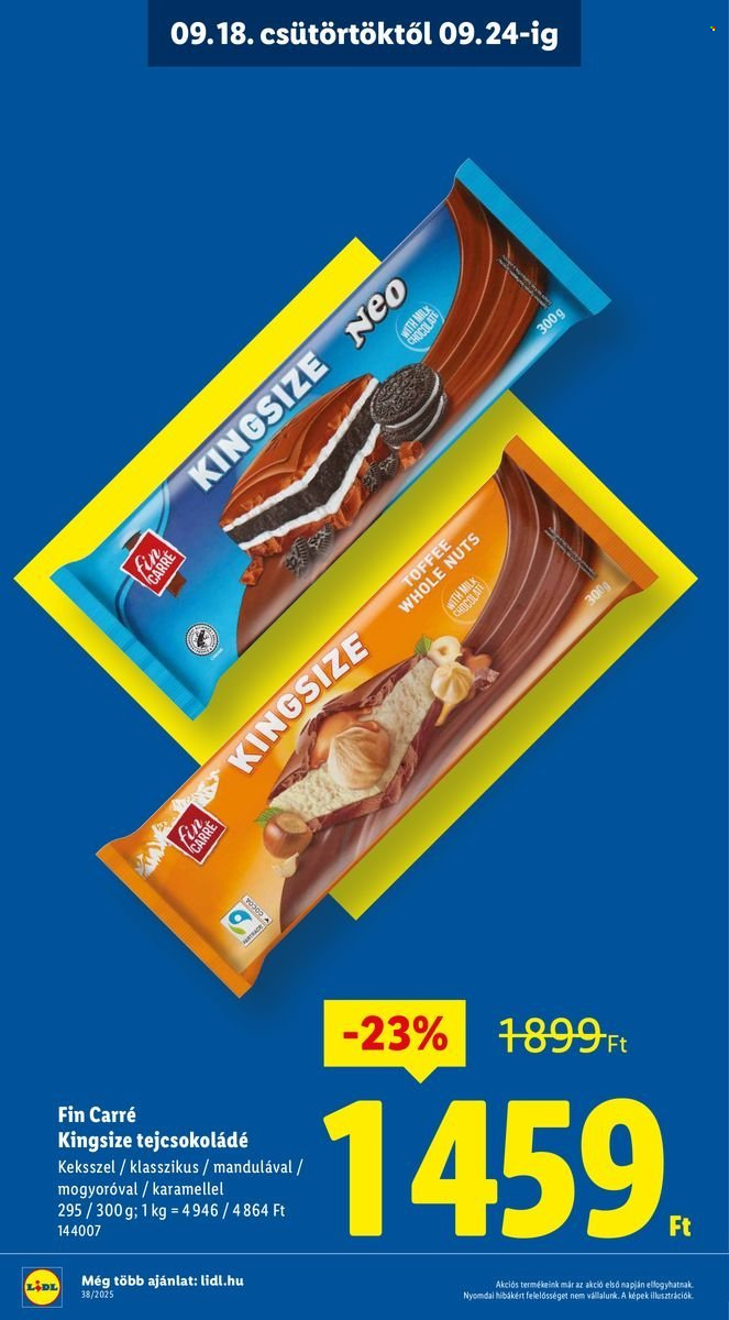 Lidl akciós újságok - 2025.09.18 - 2025.09.24. Oldal 6