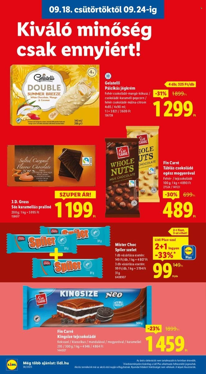 Lidl akciós újságok - 2025.09.18 - 2025.09.24. Oldal 18