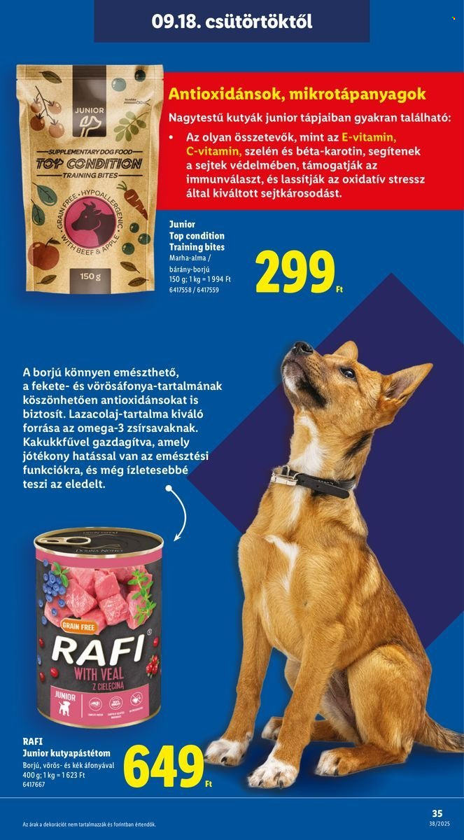 Lidl akciós újságok - 2025.09.18 - 2025.09.24. Oldal 33