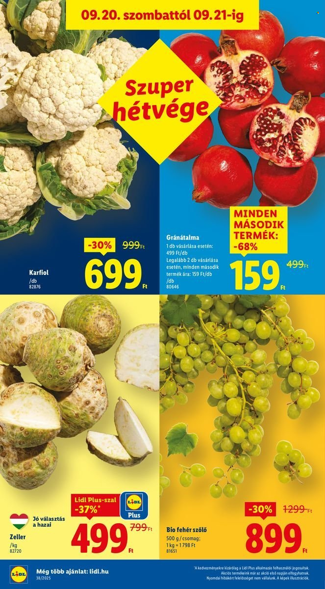 Lidl akciós újságok - 2025.09.18 - 2025.09.24. Oldal 50