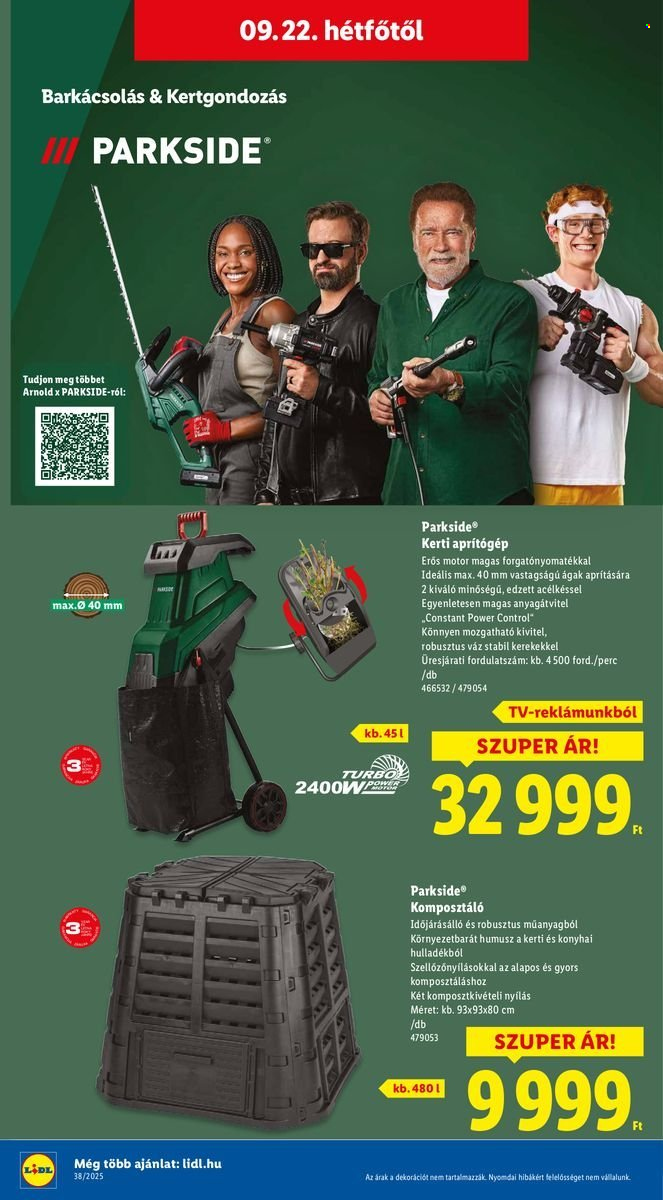 Lidl akciós újságok - 2025.09.18 - 2025.09.24. Oldal 54