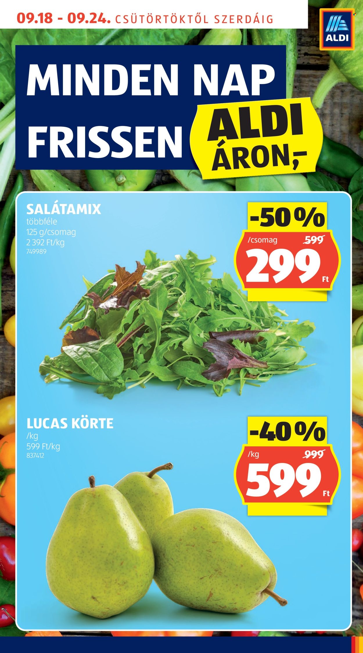 Aldi akciós újságok - 2025.09.18 - 2025.09.24. Oldal 9