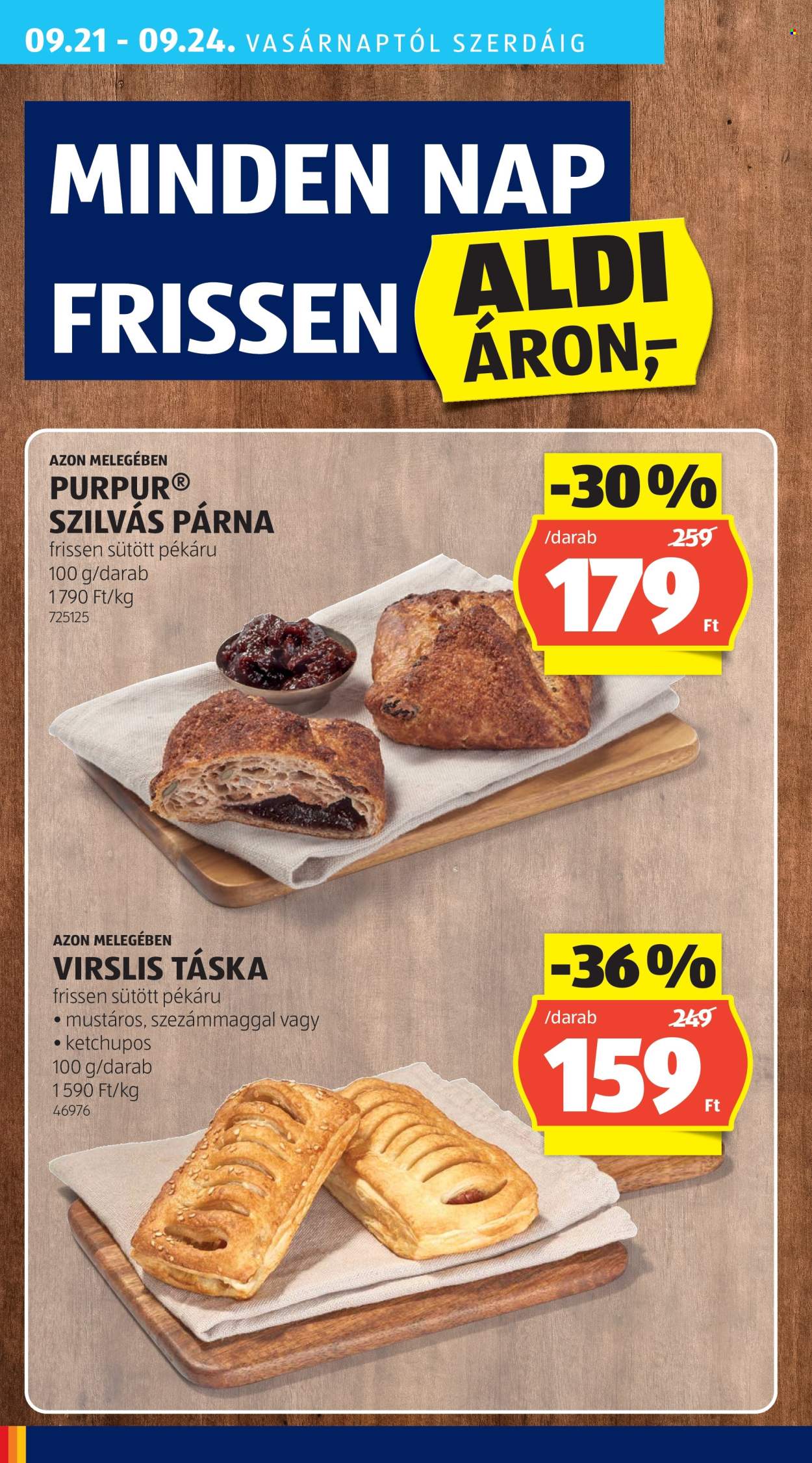 Aldi akciós újságok - 2025.09.18 - 2025.09.24. Oldal 30