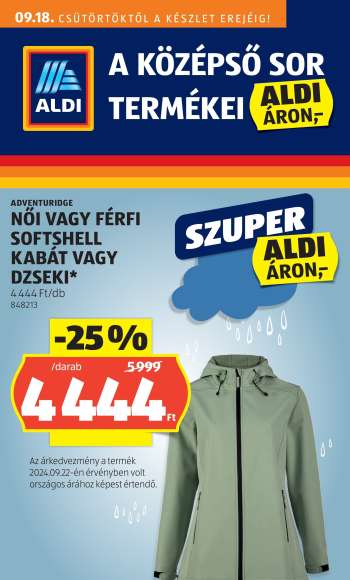 Újság Aldi - 2025.09.18 - 2025.09.24.