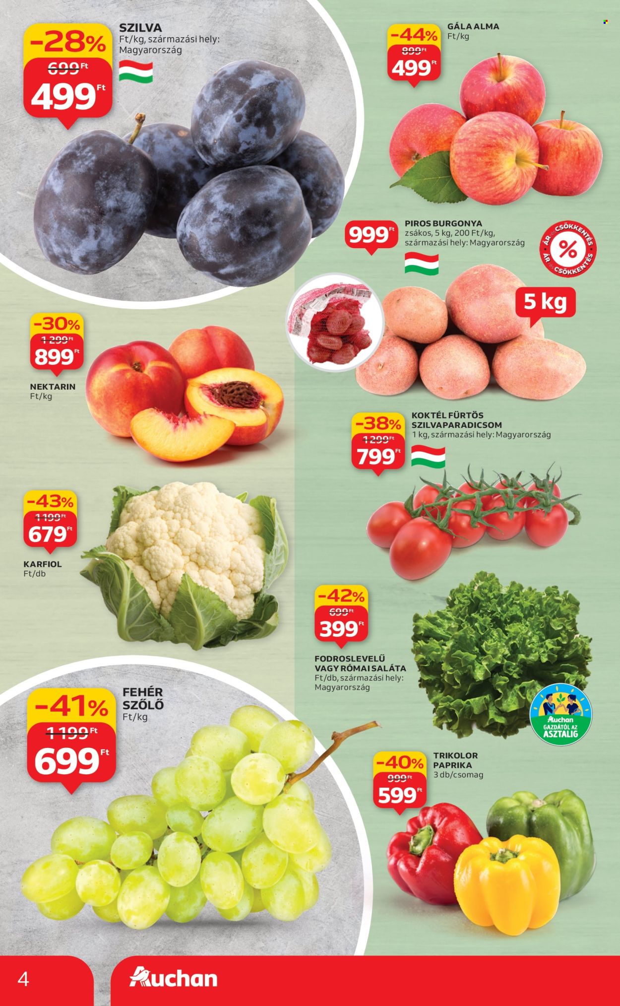 Auchan akciós újságok - 2025.09.18 - 2025.09.24. Oldal 4