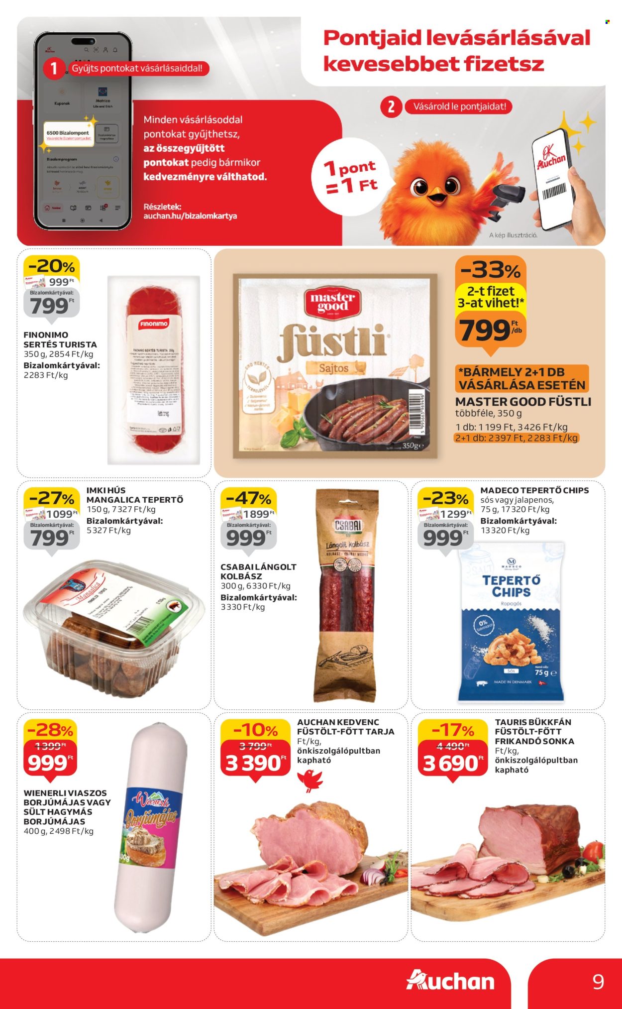 Auchan akciós újságok - 2025.09.18 - 2025.09.24. Oldal 9