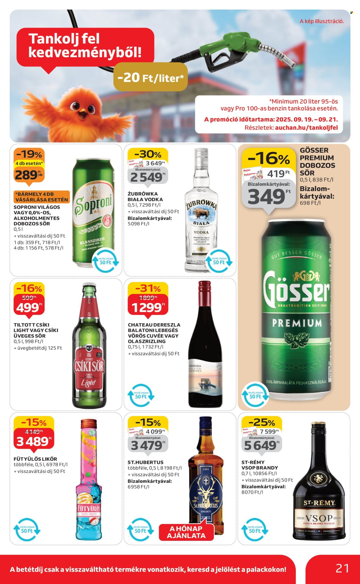 Auchan akciós újságok - 2025.09.18 - 2025.09.24. Oldal 21
