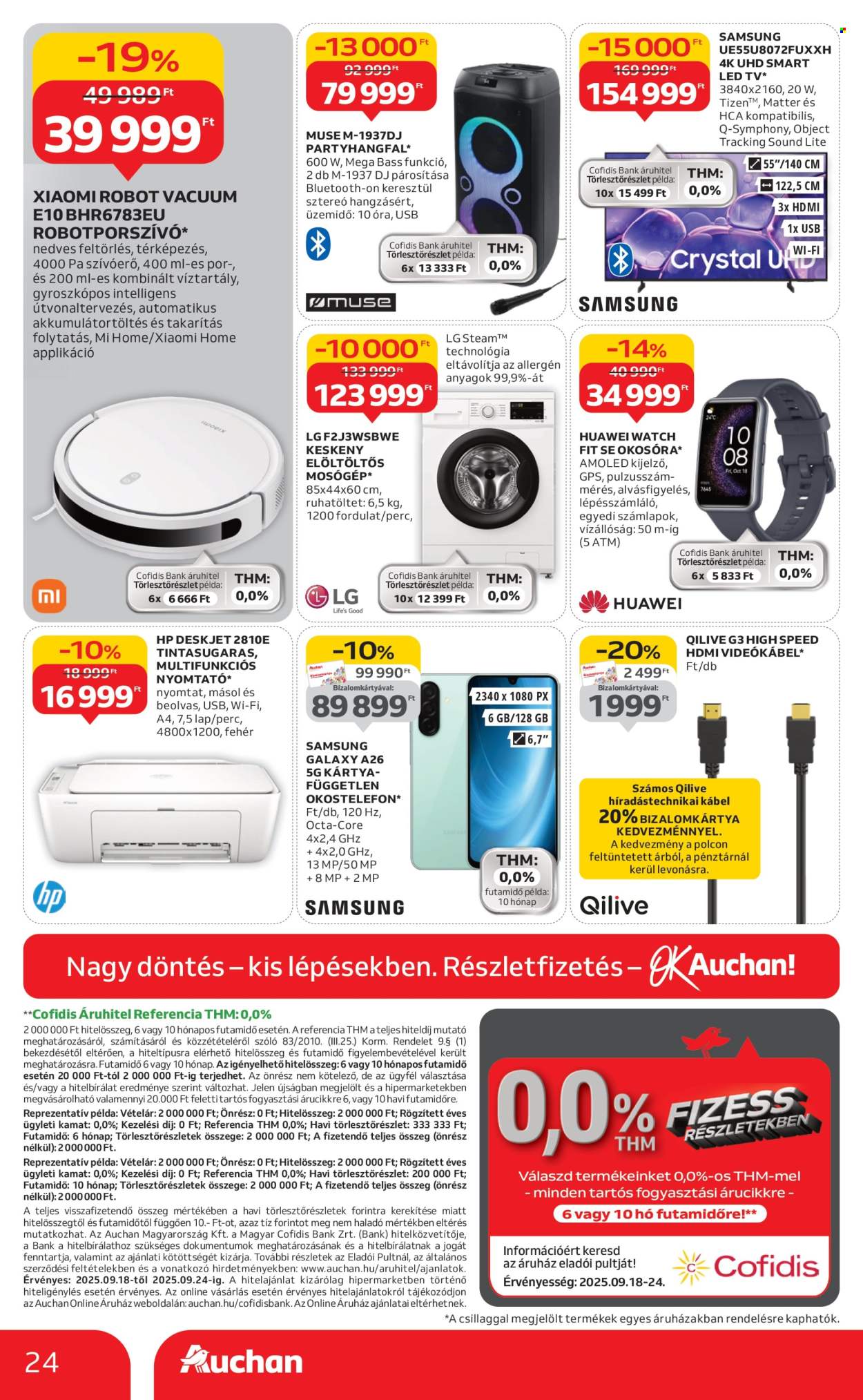 Auchan akciós újságok - 2025.09.18 - 2025.09.24. Oldal 24