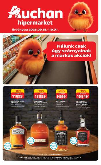 Újság Auchan - 2025.09.18 - 2025.10.01.