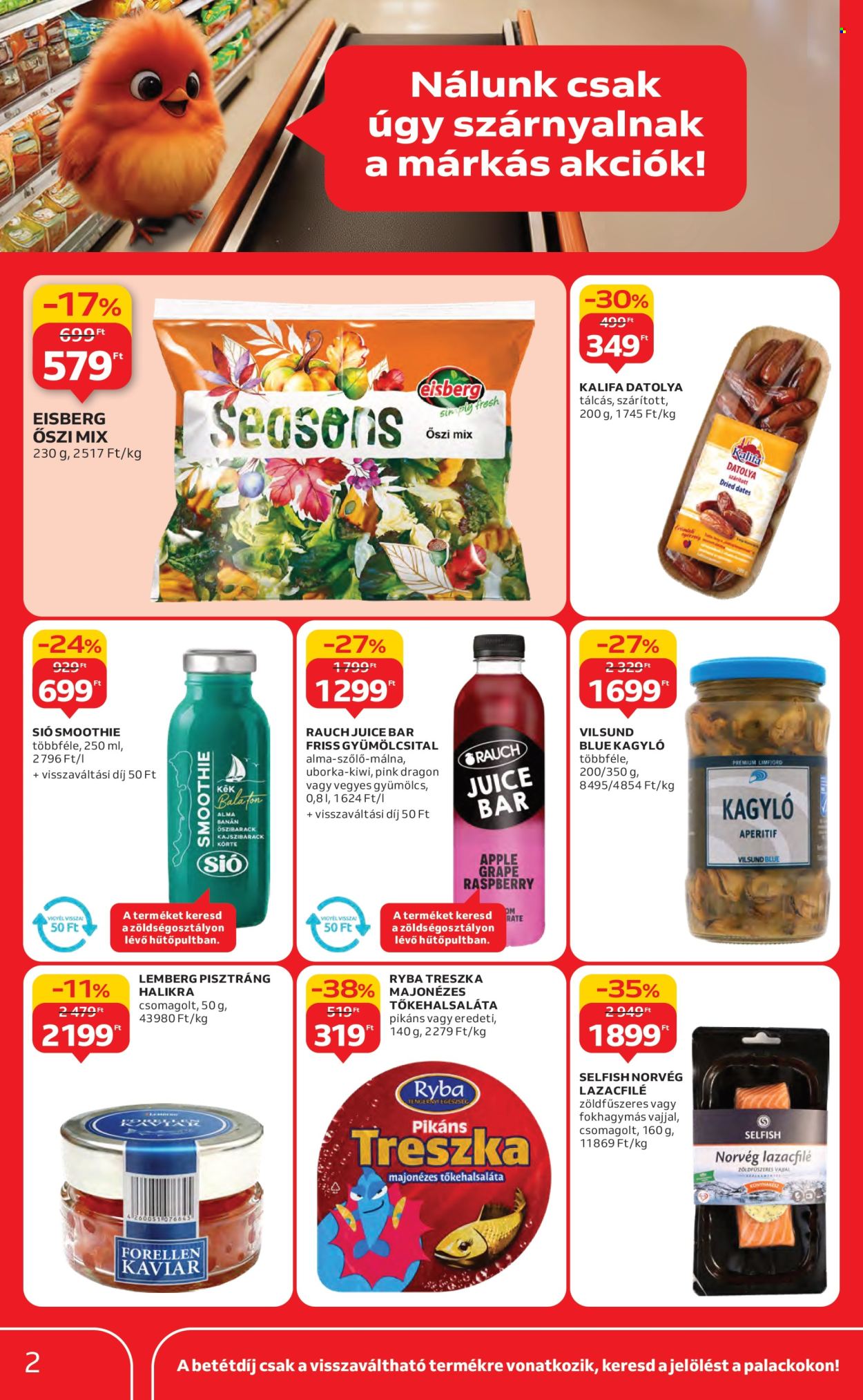 Auchan akciós újságok - 2025.09.18 - 2025.10.01. Oldal 2