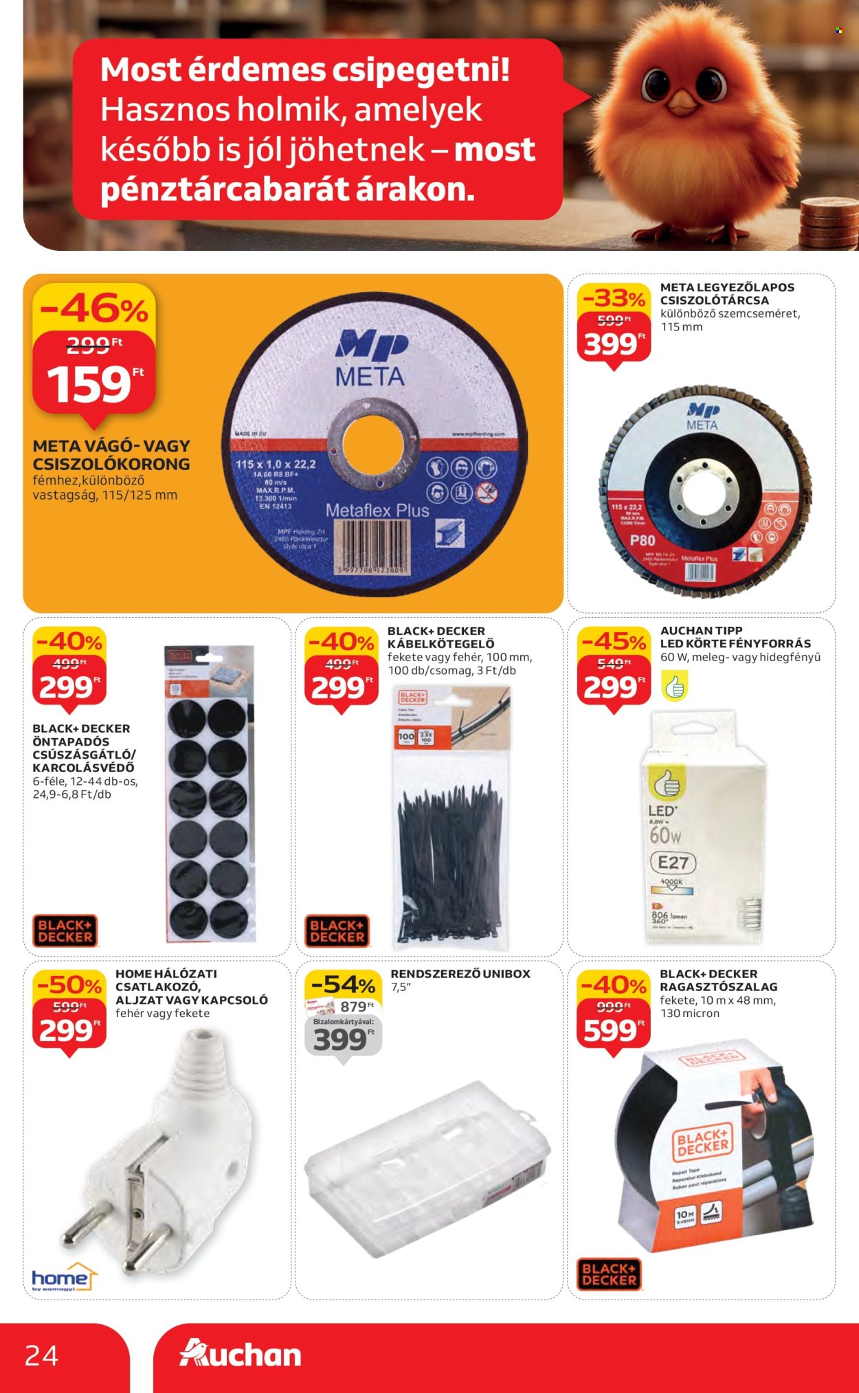 Auchan akciós újságok - 2025.09.18 - 2025.10.01. Oldal 24