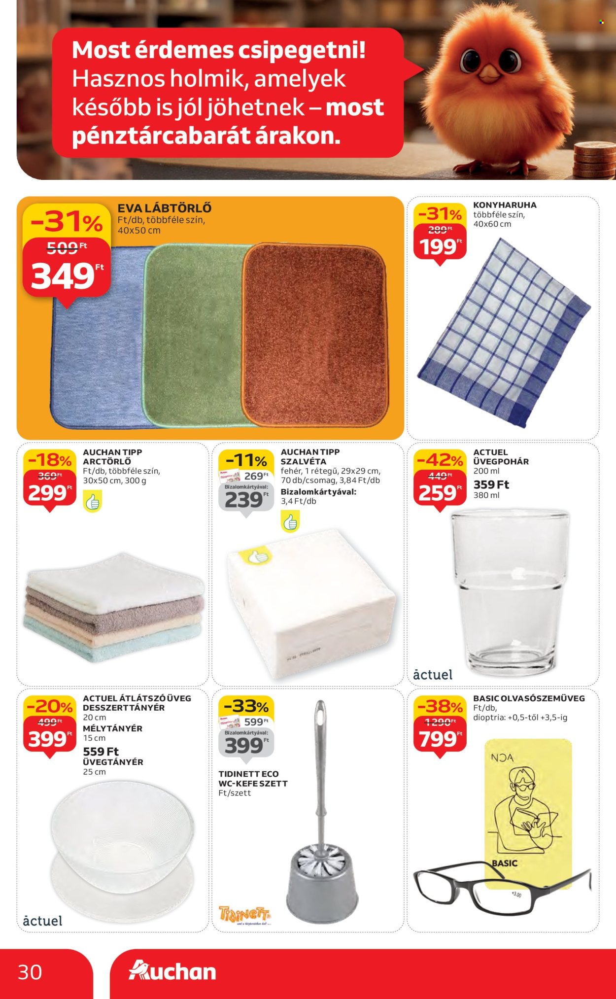 Auchan akciós újságok - 2025.09.18 - 2025.10.01. Oldal 30