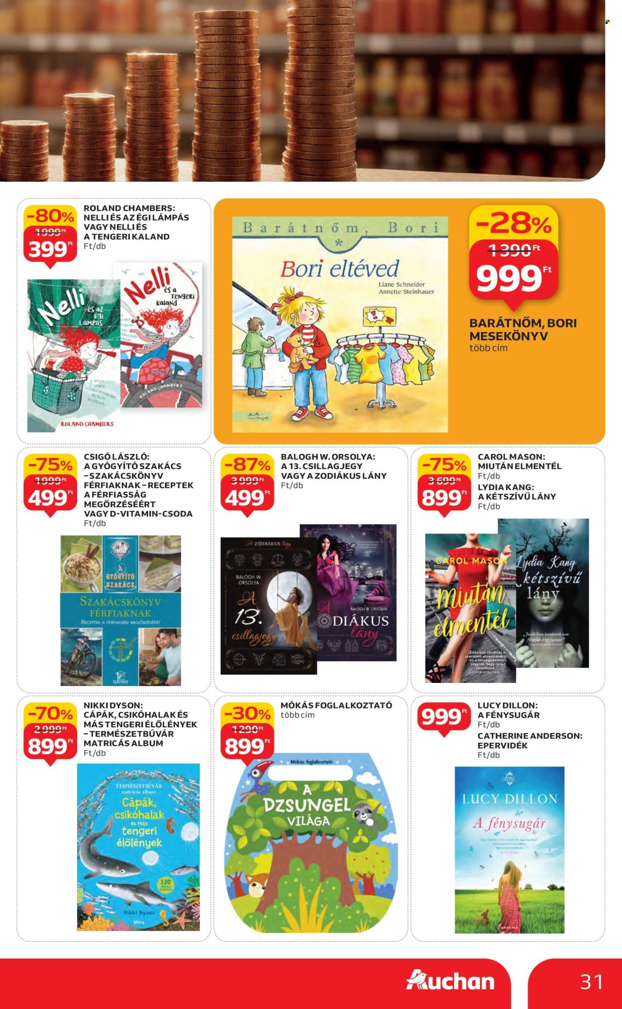 Auchan akciós újságok - 2025.09.18 - 2025.10.01. Oldal 31
