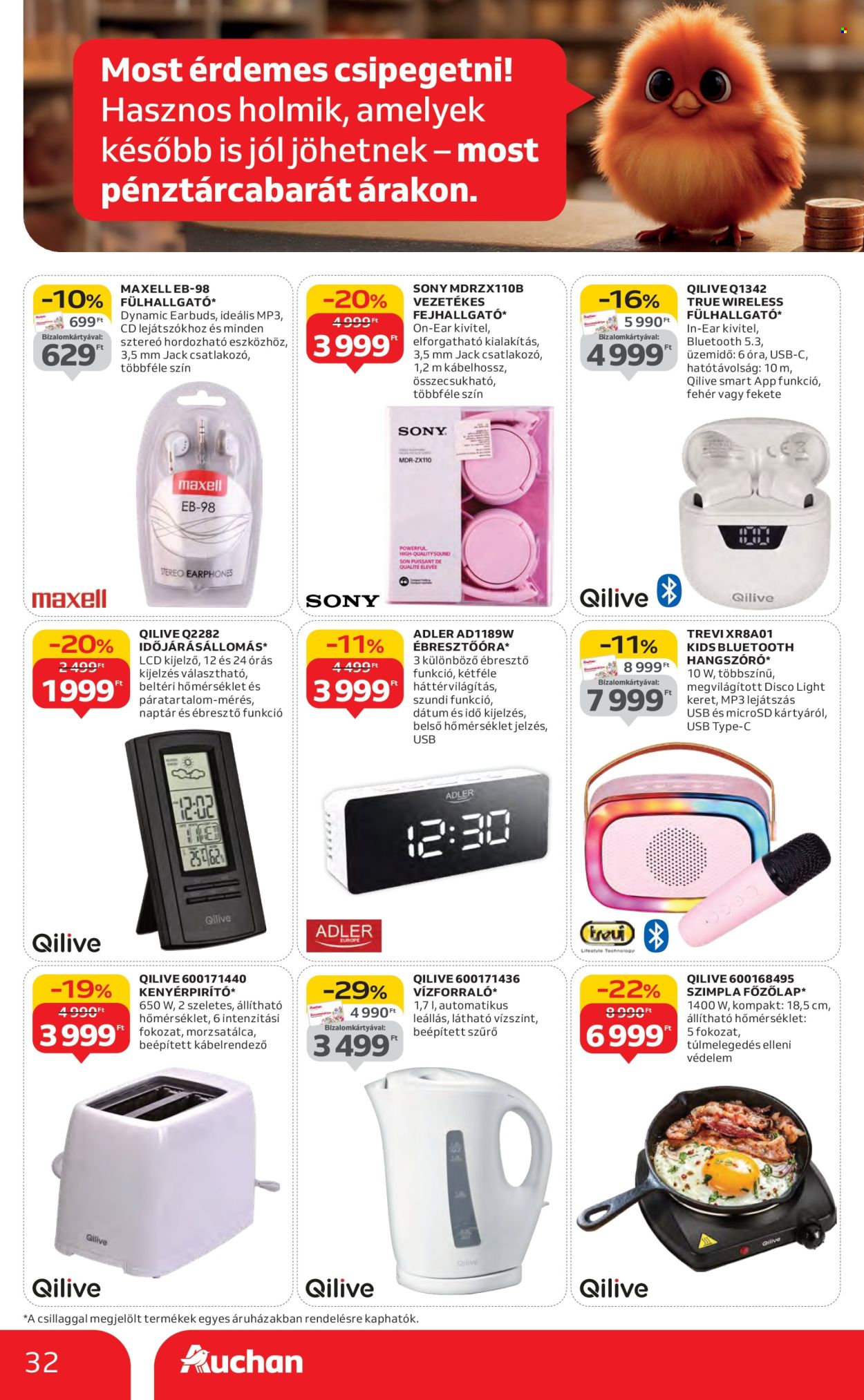 Auchan akciós újságok - 2025.09.18 - 2025.10.01. Oldal 32