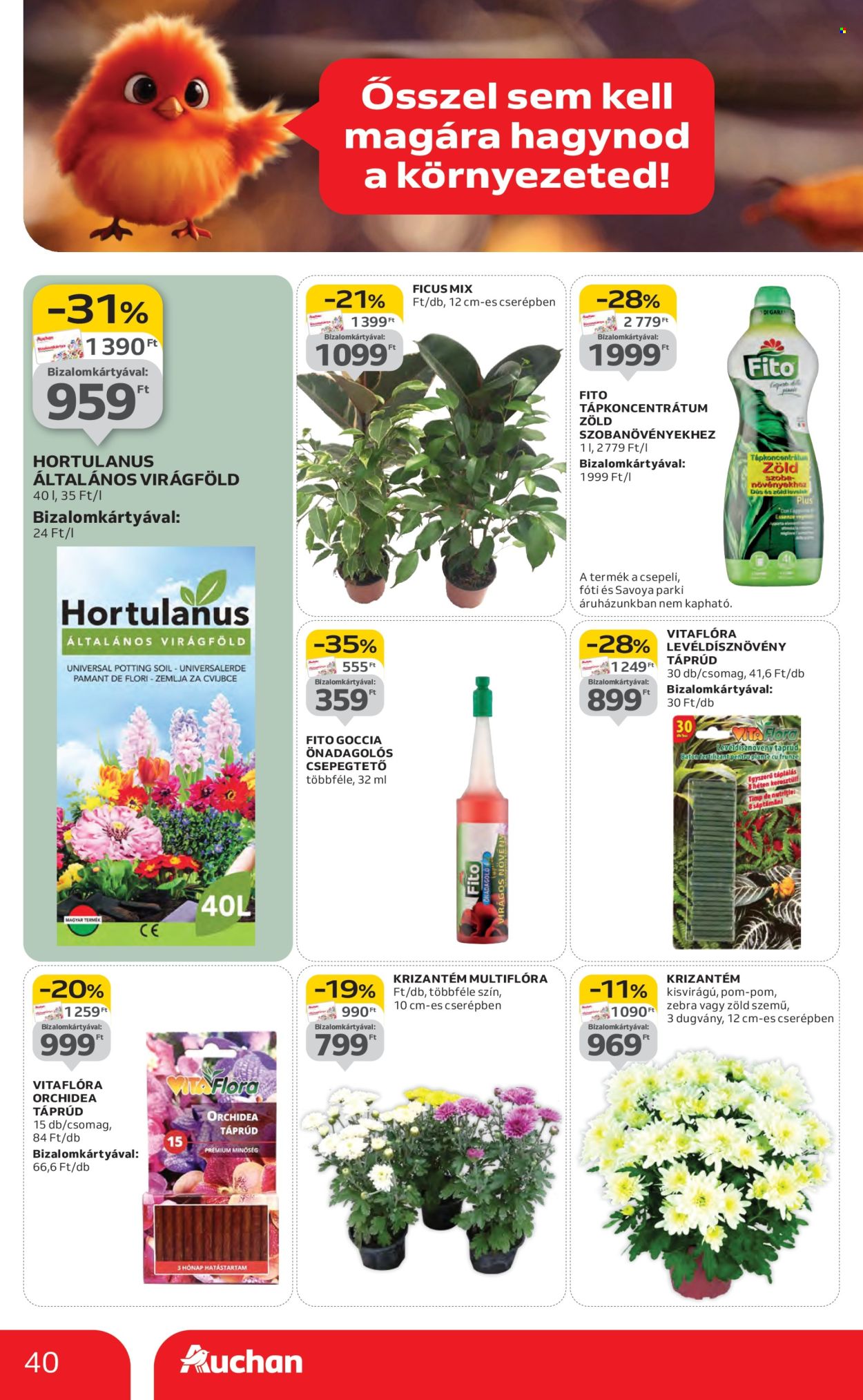 Auchan akciós újságok - 2025.09.18 - 2025.10.01. Oldal 40