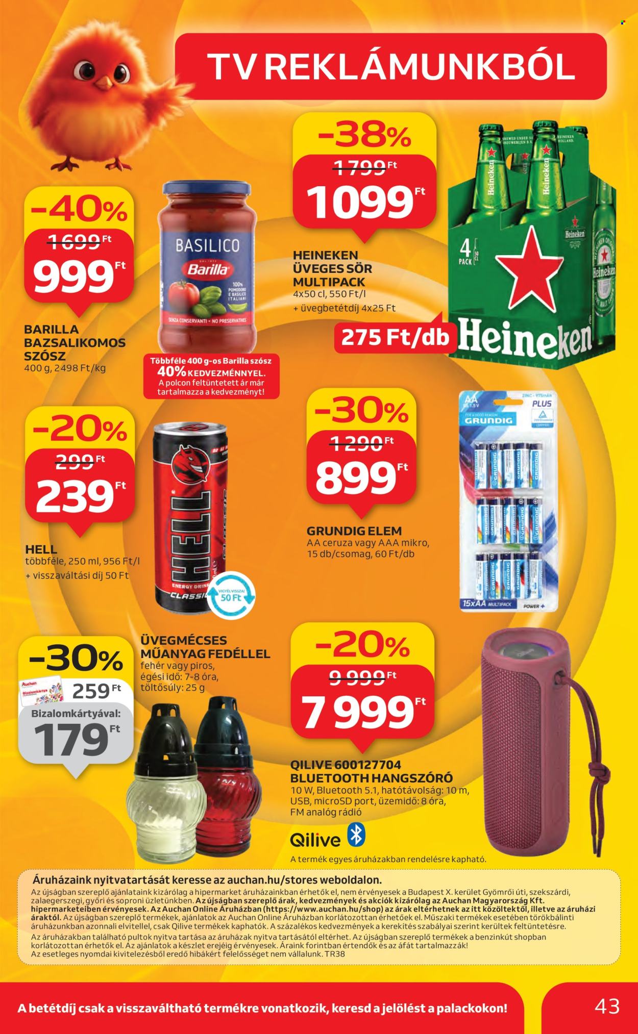 Auchan akciós újságok - 2025.09.18 - 2025.10.01. Oldal 43