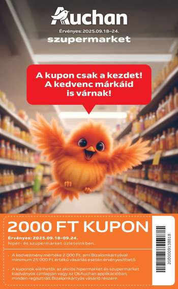 Újság Auchan - 2025.09.18 - 2025.09.24.