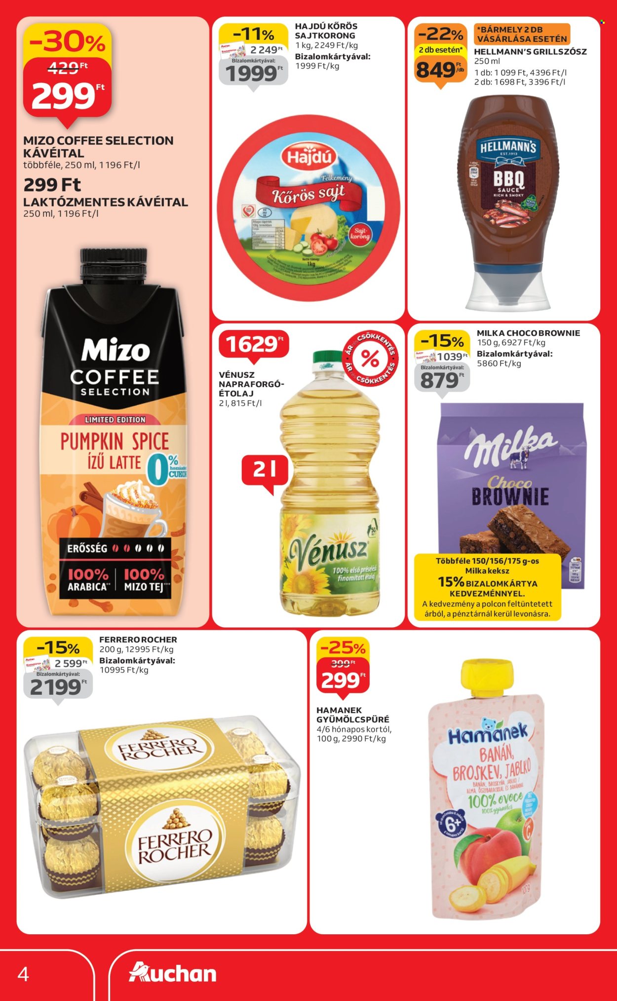 Auchan akciós újságok - 2025.09.18 - 2025.09.24. Oldal 4