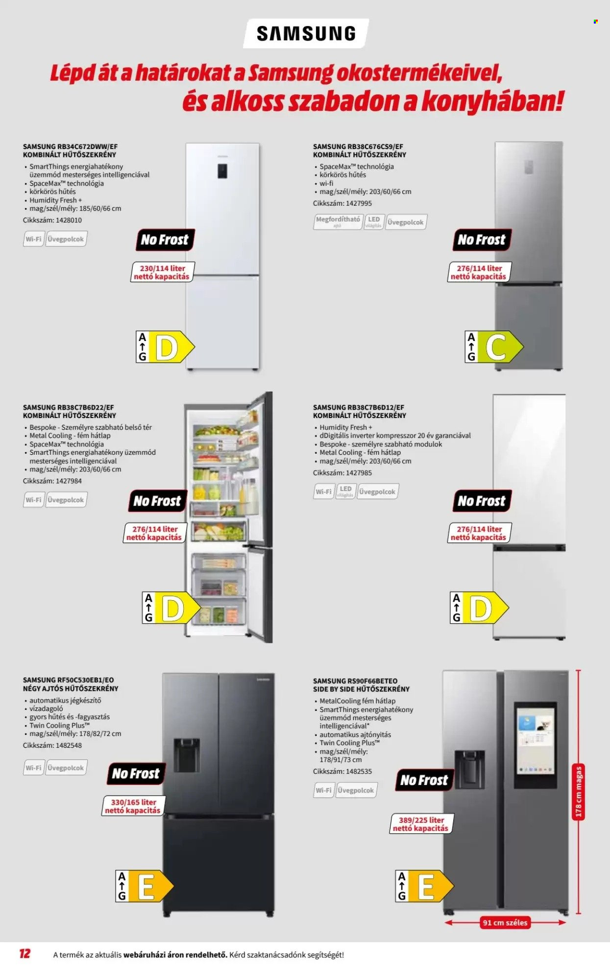 MediaMarkt akciós újságok - 2025.09.03 - 2025.09.30. Oldal 12