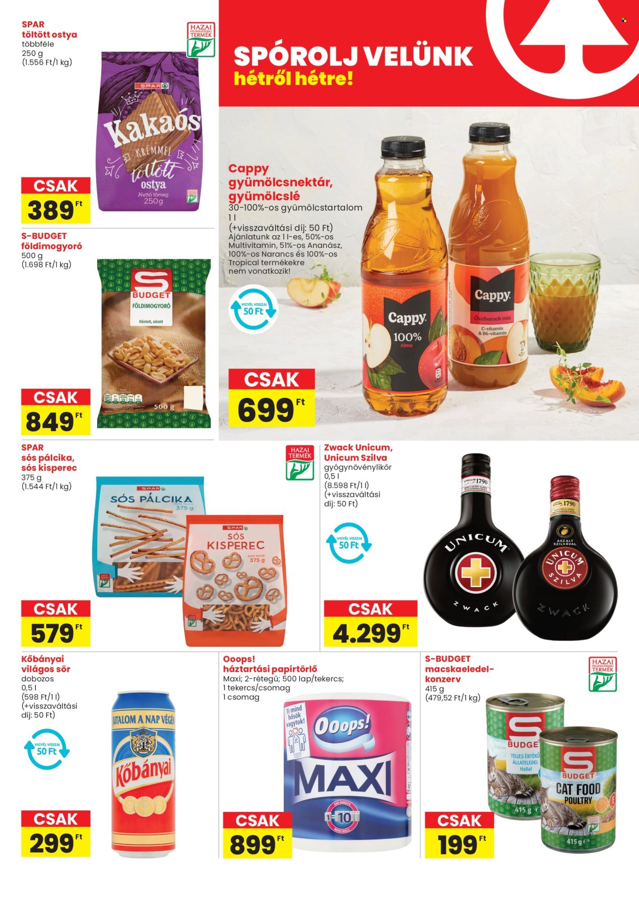 SPAR Szupermarket akciós újságok - 2025.09.18 - 2025.09.24. Oldal 3