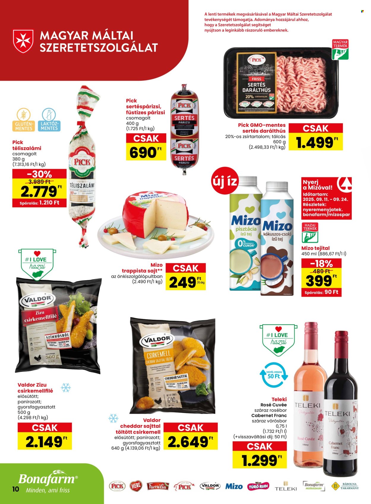 SPAR Szupermarket akciós újságok - 2025.09.18 - 2025.09.24. Oldal 10