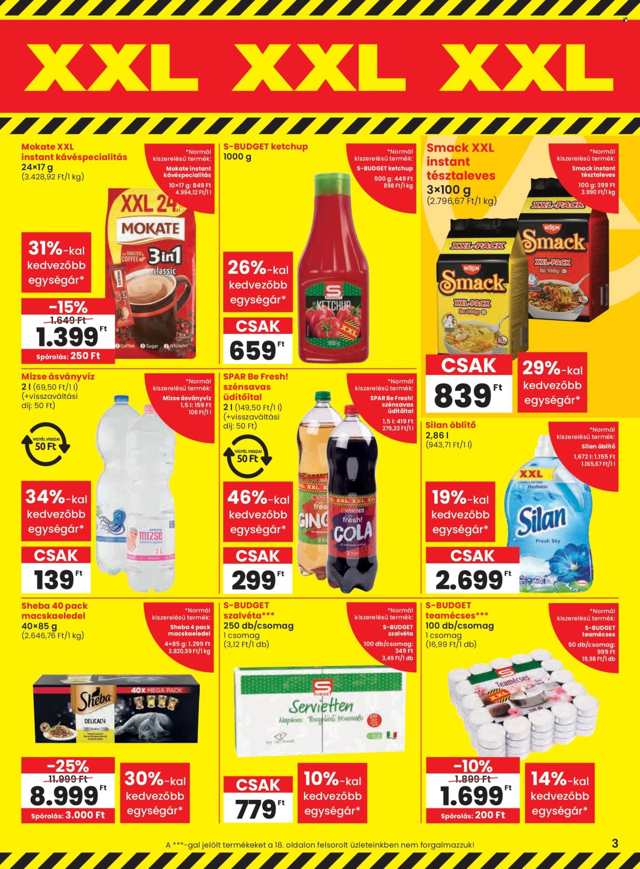SPAR Szupermarket akciós újságok - 2025.09.18 - 2025.09.24. Oldal 3