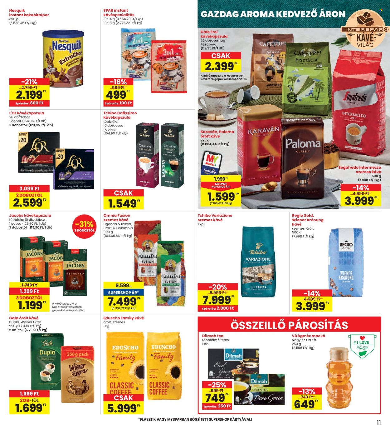 INTERSPAR akciós újságok - 2025.09.25 - 2025.10.01. Oldal 11