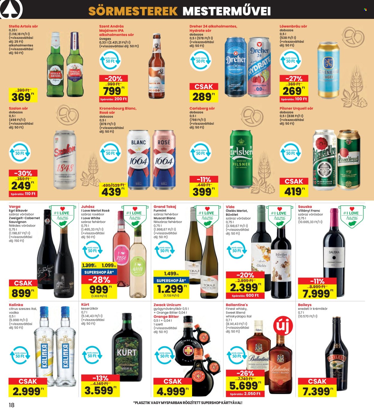 INTERSPAR akciós újságok - 2025.09.25 - 2025.10.01. Oldal 18