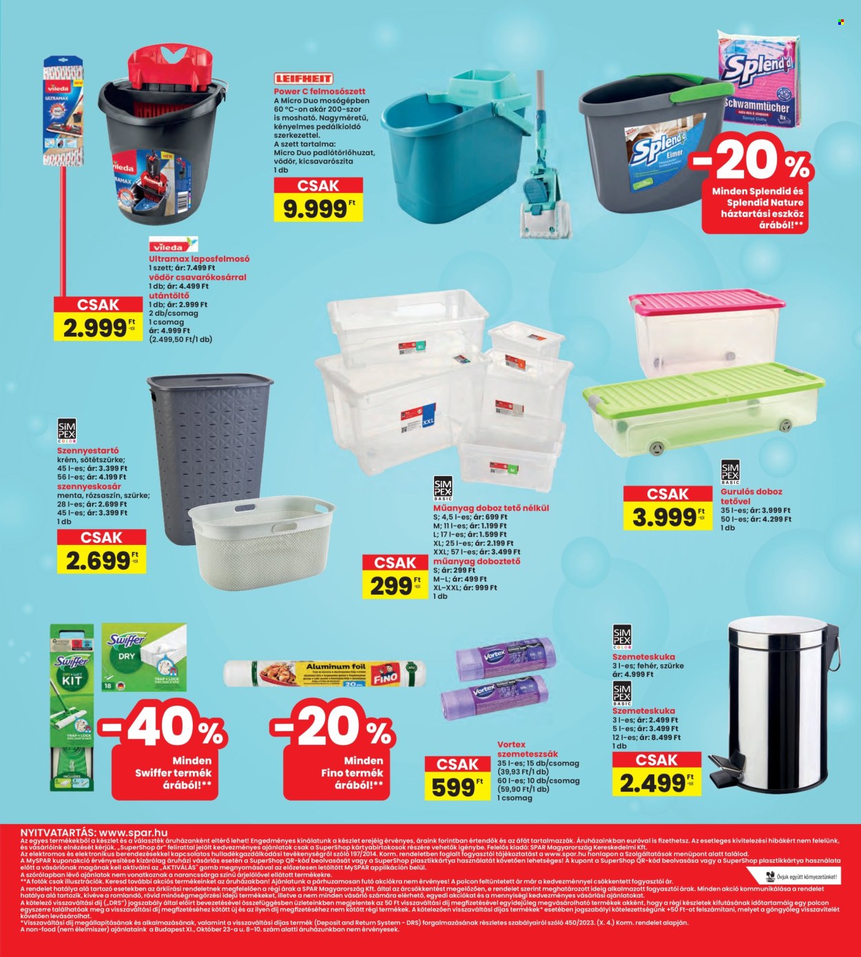 INTERSPAR akciós újságok - 2025.09.25 - 2025.10.01. Oldal 23