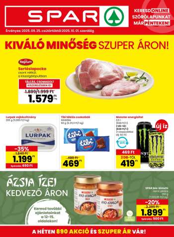 Újság SPAR - 2025.09.25 - 2025.10.01.