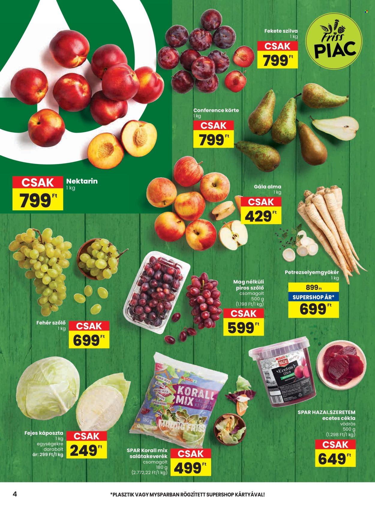 SPAR akciós újságok - 2025.09.25 - 2025.10.01. Oldal 4
