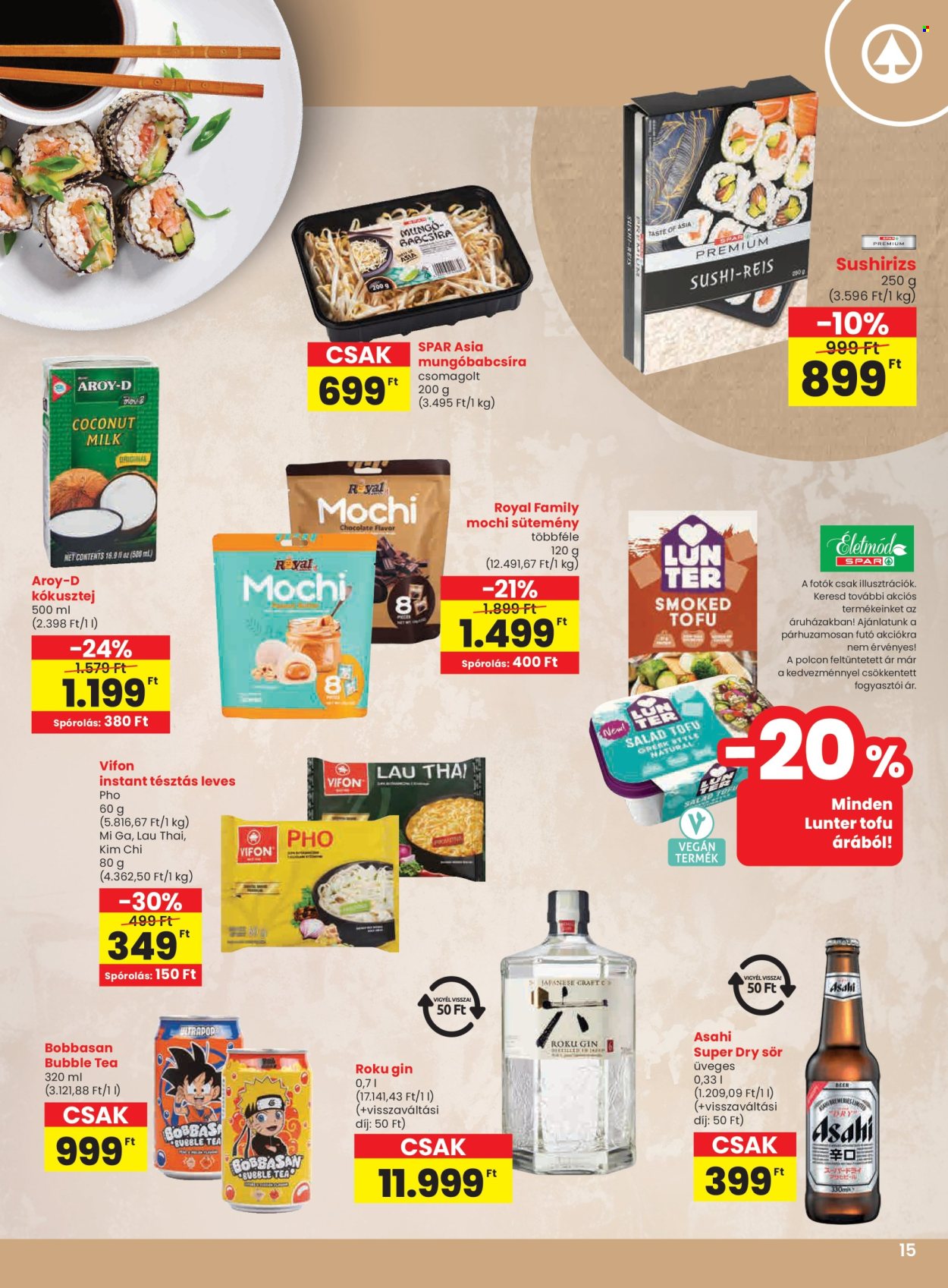 SPAR akciós újságok - 2025.09.25 - 2025.10.01. Oldal 15