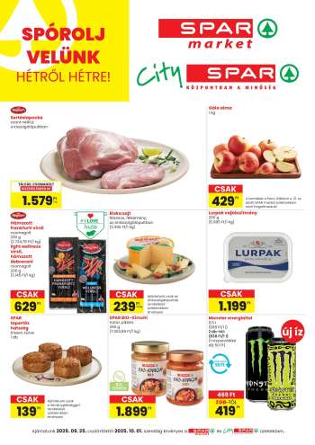 Újság SPAR - 2025.09.25 - 2025.10.01.