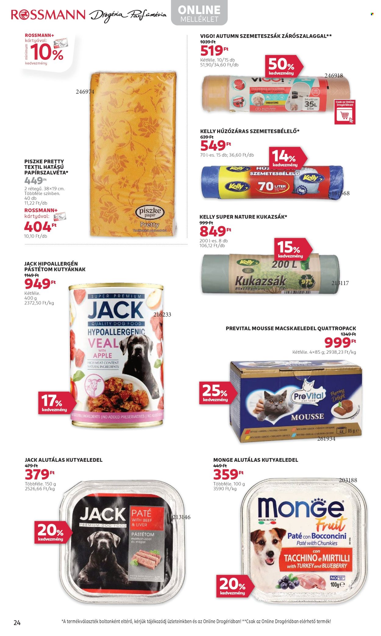 Rossmann akciós újságok - 2025.09.22 - 2025.10.03. Oldal 26
