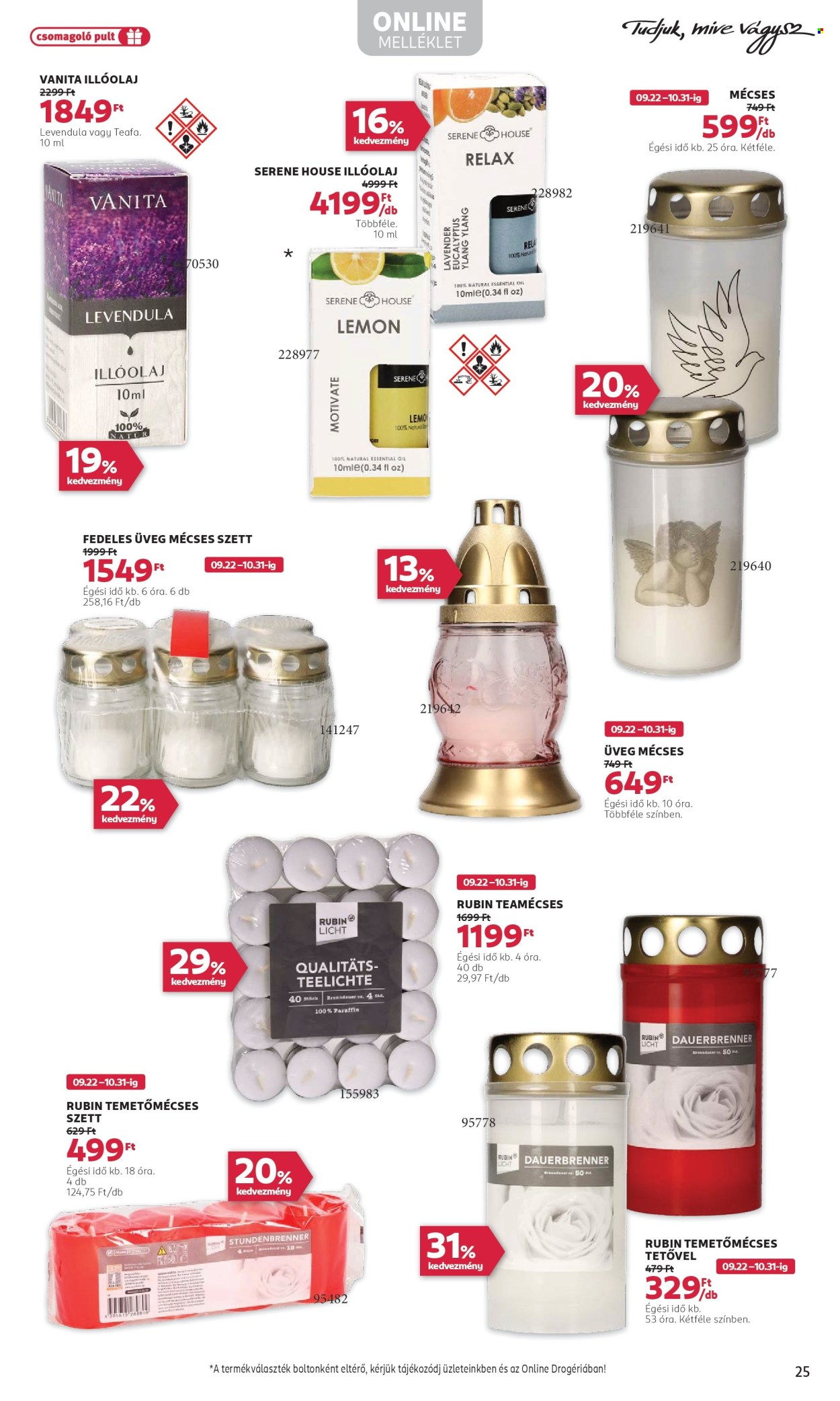 Rossmann akciós újságok - 2025.09.22 - 2025.10.03. Oldal 27