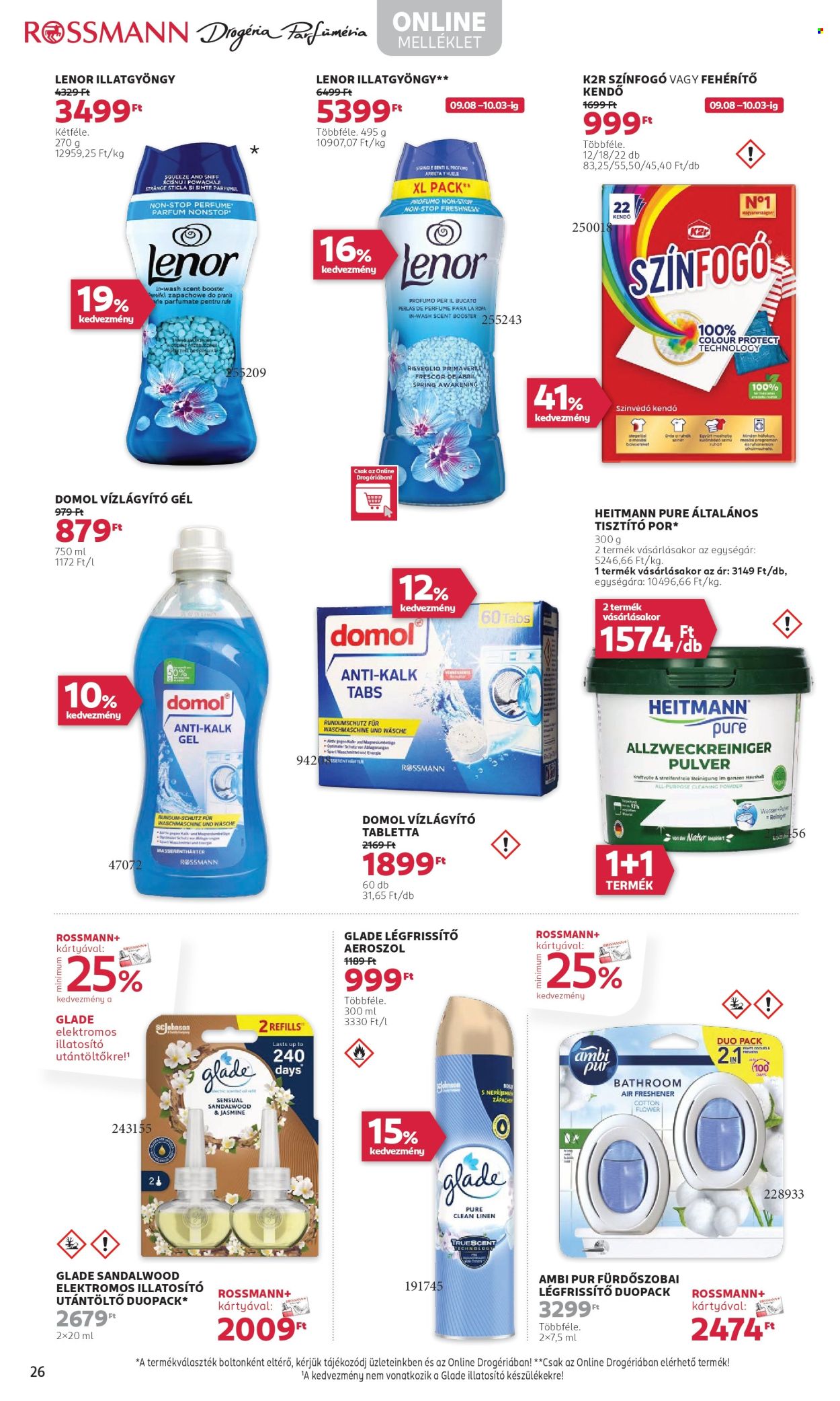 Rossmann akciós újságok - 2025.09.22 - 2025.10.03. Oldal 28