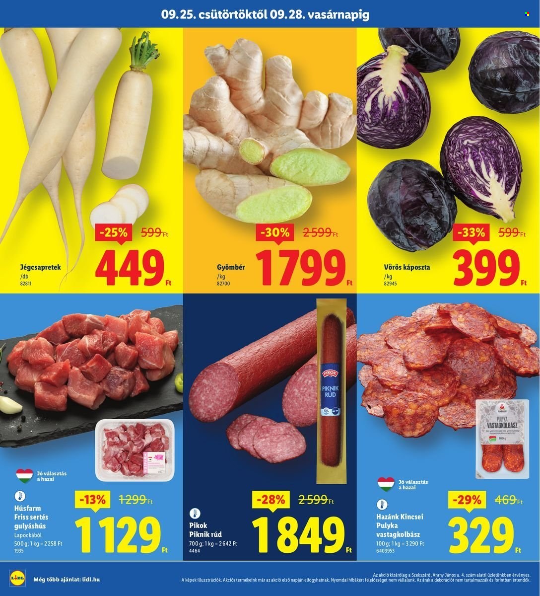 Lidl akciós újságok - 2025.09.25 - 2025.09.28. Oldal 2