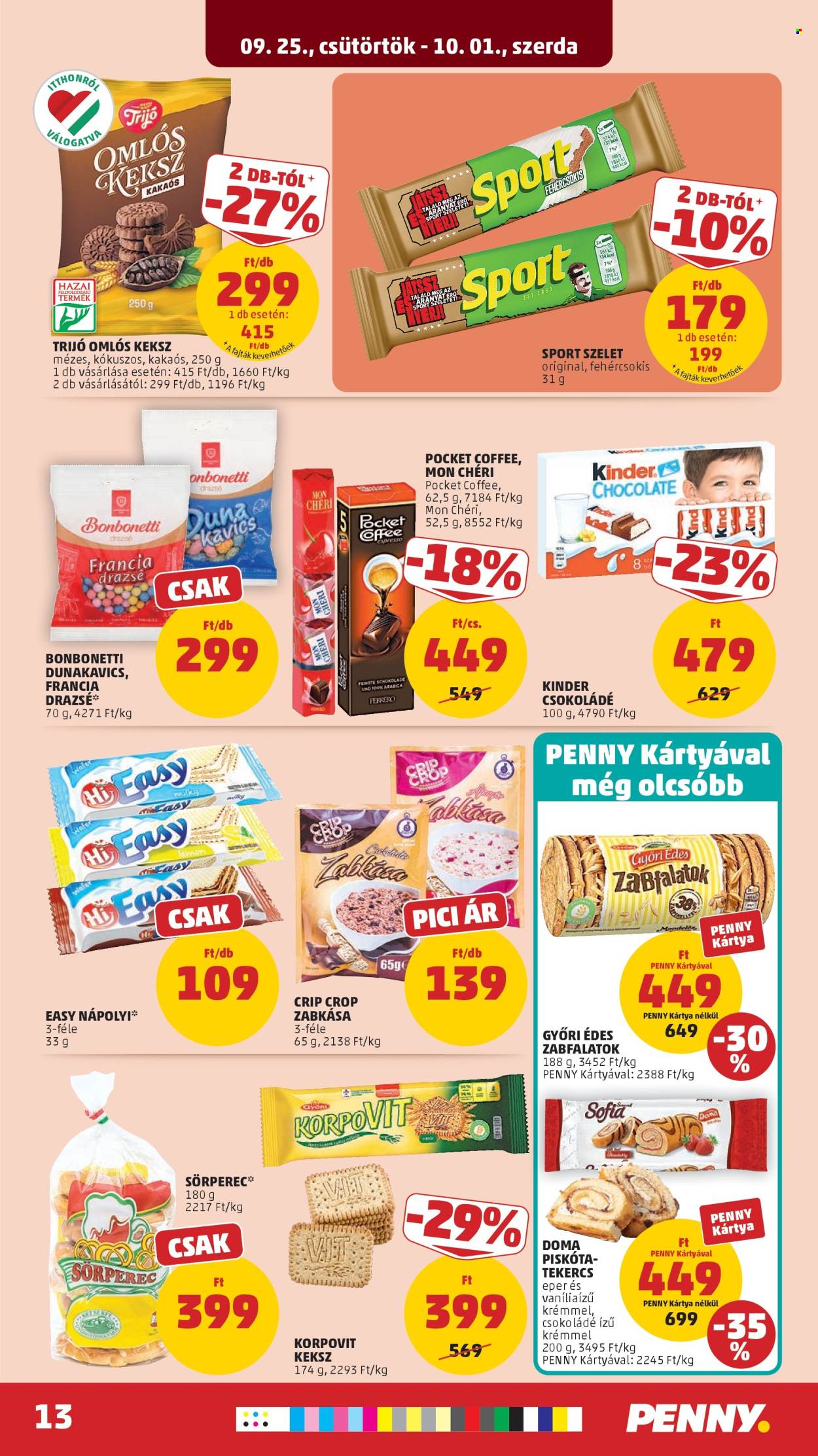 Penny Market akciós újságok - 2025.09.25 - 2025.10.01. Oldal 16