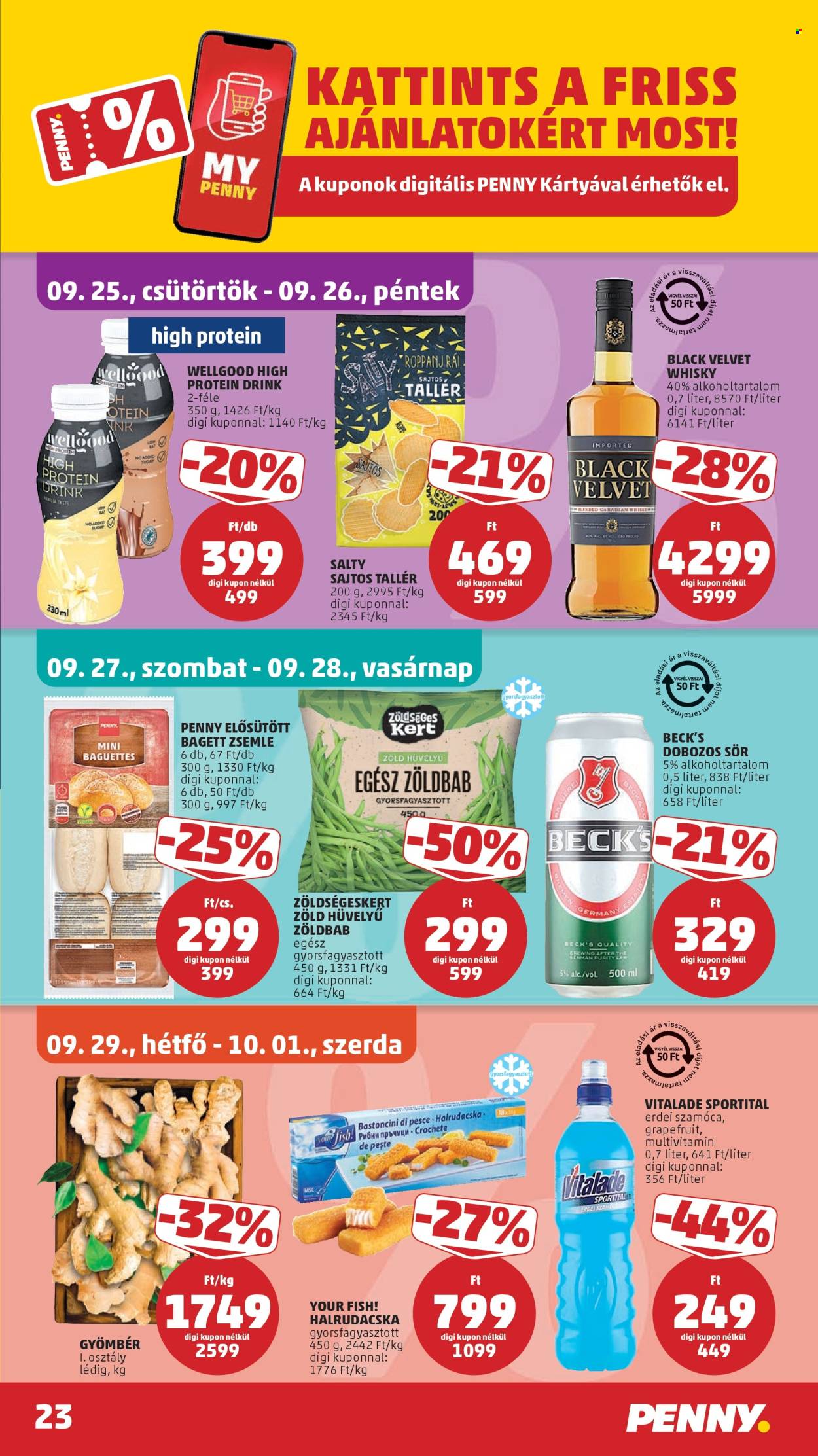 Penny Market akciós újságok - 2025.09.25 - 2025.10.01. Oldal 27