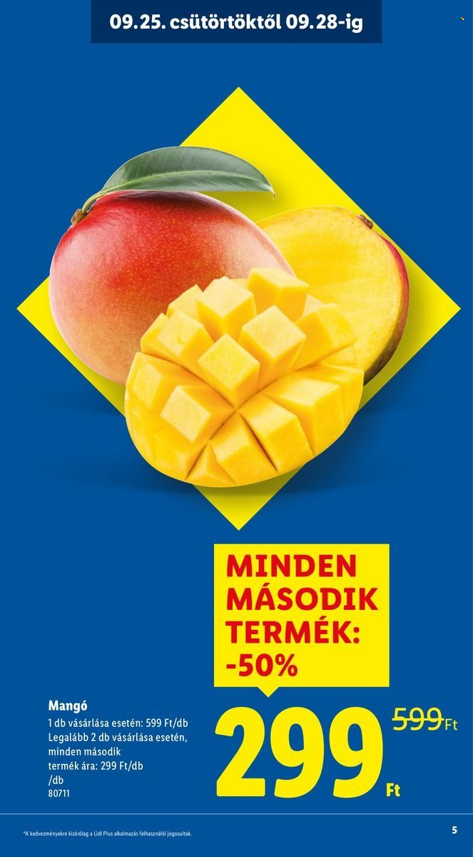 Lidl akciós újságok - 2025.09.25 - 2025.10.01. Oldal 5