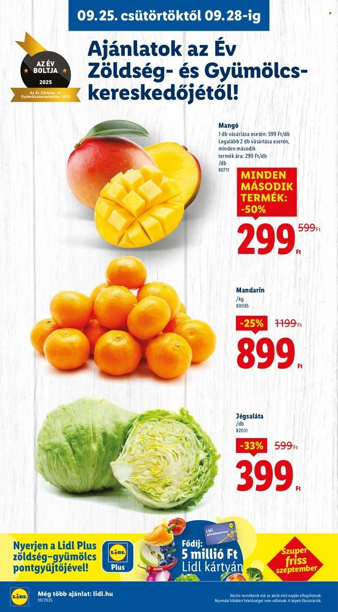 Lidl akciós újságok - 2025.09.25 - 2025.10.01. Oldal 8