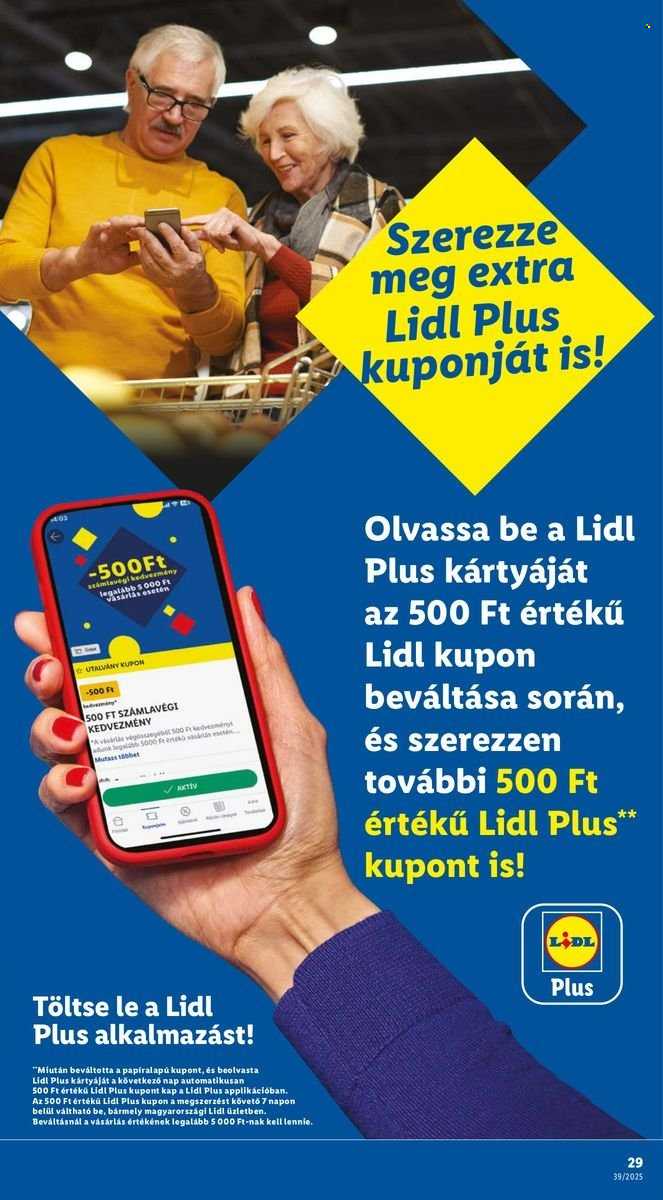 Lidl akciós újságok - 2025.09.25 - 2025.10.01. Oldal 29