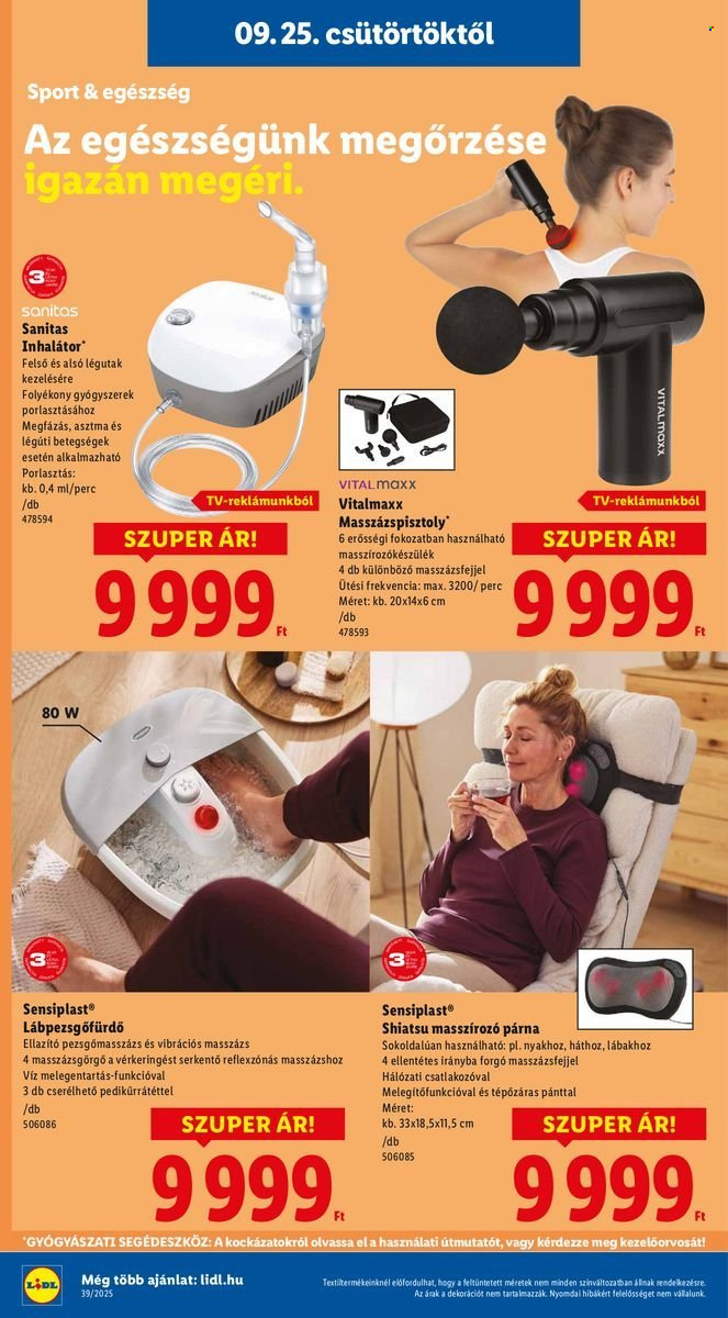 Lidl akciós újságok - 2025.09.25 - 2025.10.01. Oldal 30