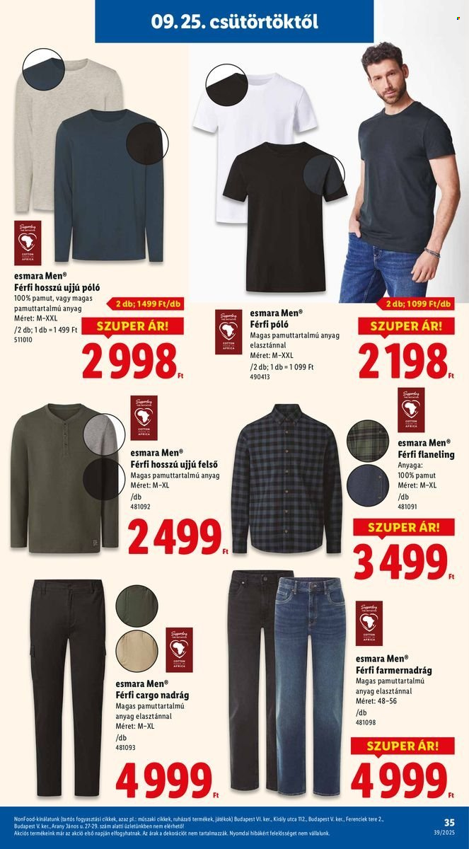Lidl akciós újságok - 2025.09.25 - 2025.10.01. Oldal 35
