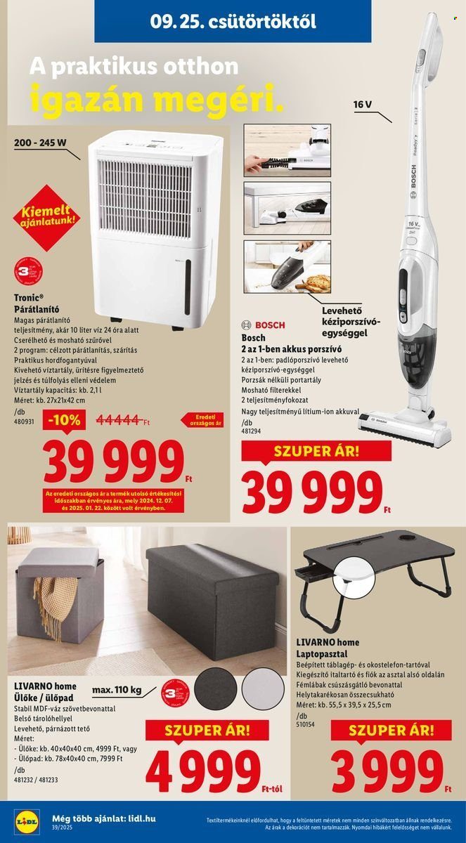 Lidl akciós újságok - 2025.09.25 - 2025.10.01. Oldal 36